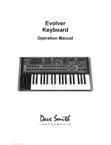 Dave Smith Instruments Mono Evolver Keyboard User manual
