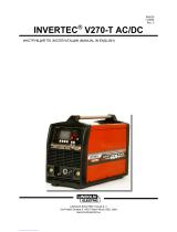 INVERTEC V270-T AC/DC User manual