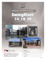 Hy-Security SwingRiser 19 Installation And Reference Manual