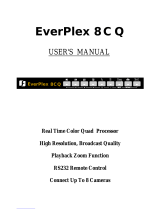 EverFocus EverPlex 8CQ User manual