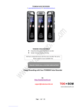 TOOBOM R75 User manual