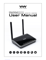 Vertex Wireless VW210 User manual