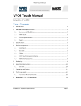 Nayax VPOS Touch User manual