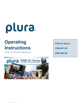 Plura PBM-255-3G Operating Instructions Manual