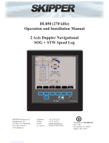 Skipper DL850 Operation and Installation Manual