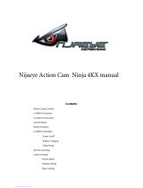 NJAEYE Ninja 4KX User manual