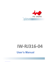 In Win IW-RJ212-04 User manual