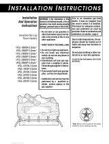 Nordyne VFGL-24MSN-3 Series Installation Instructions Manual