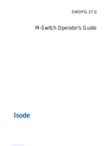 ISODE M-SWITCH User manual