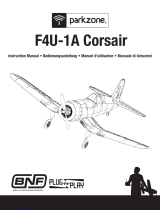 ParkZone F4U-1A Corsair User manual