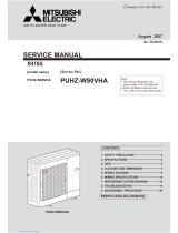 Mitsubishi Electric PUHZ-W90VHA User manual