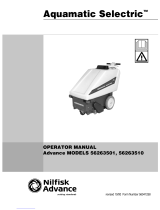 Nilfisk-Advance 56263510 Aquamatic Selectric User manual
