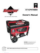 Smarter Tools ST-GP4750EB Owner's manual