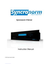 Syncronorm V:Server U16 User manual