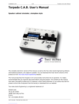 Two notes Audio Engineering Torpedo C.A.B. User manual