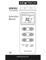 Kewtech KEW301 User manual