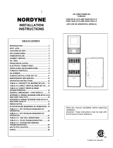 Nordyne O4HD-091A-V-F Installation Instructions Manual