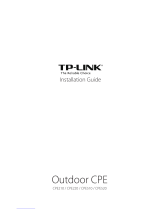 TP-LINK Pharos CPE510 User manual