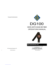 RJE DG100 Operating instructions