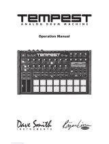 Dave Smith Instruments Tempest User manual