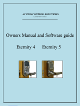 Access Control Solutions Eternity 4 Owners Manual And Software Manual