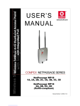 Compex NetPassage WP18 6A User manual