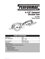 Performax 241-0944 Owner's manual