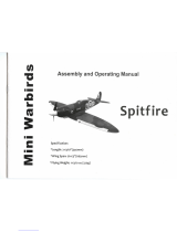 Mini Warbirds Spitfire Assembly And Operating Manual