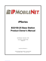 IP Mobilenet B32150-25 User manual