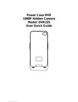 KJB Security Power Case DVR225 User Quick Manual