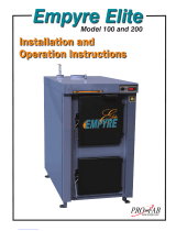 Pro-Fab Industries Empyre Elite 100 Installation And Operation Instructions Manual