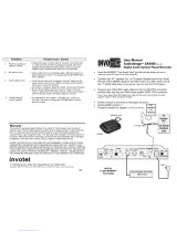 invotel AudioImage SX9400 User manual