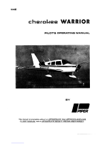 Piper Aircraft Corporation Cherokee WARRIOR PA-28-151 Pilots Operating Manual