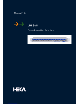 HEKA Elektronik LIH 8+8 User manual