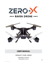 ZERO-X RAVEN DRONE User manual