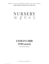 Nursery Works lydian NW12001 User manual