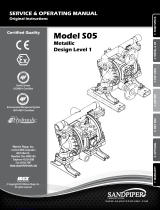 Sandpipper S05 Operating and Service Manual