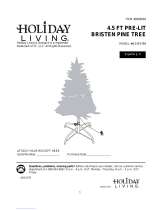 Holiday Living & Design W14F0789 Assembly Instructions Manual