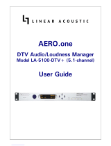 Linear Acoustic LA-5100-DTV User manual