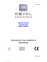 Royal Cozyfires C603RH Instructions For Use, Installation & Maintenance