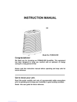 AirTek PCMH45-DW User manual