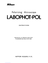 Nicon Labophot-Pol Instructions Manual