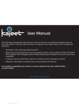 Kajeet Sprint 598U User manual
