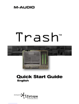 M-Audio IZOTOPE TRASH User manual