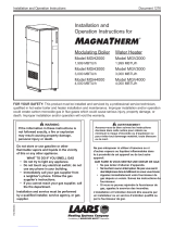 Laars MAGNATHERM MGV4000 Installation And Operation Instructions For