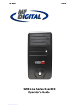 MF DIGITAL 5200 Series EventCD User manual