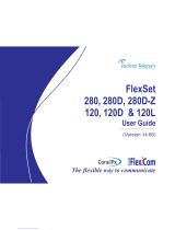 Tadiran Telecom FlexSet 280 User manual