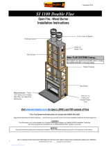 Warmington SI 1100 Double Flue Installation Instructions Manual