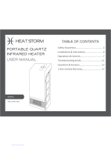 Heat Storm HS-100-WX User manual