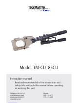 TASKMASTER TOOLS TM-CUT85CU User manual